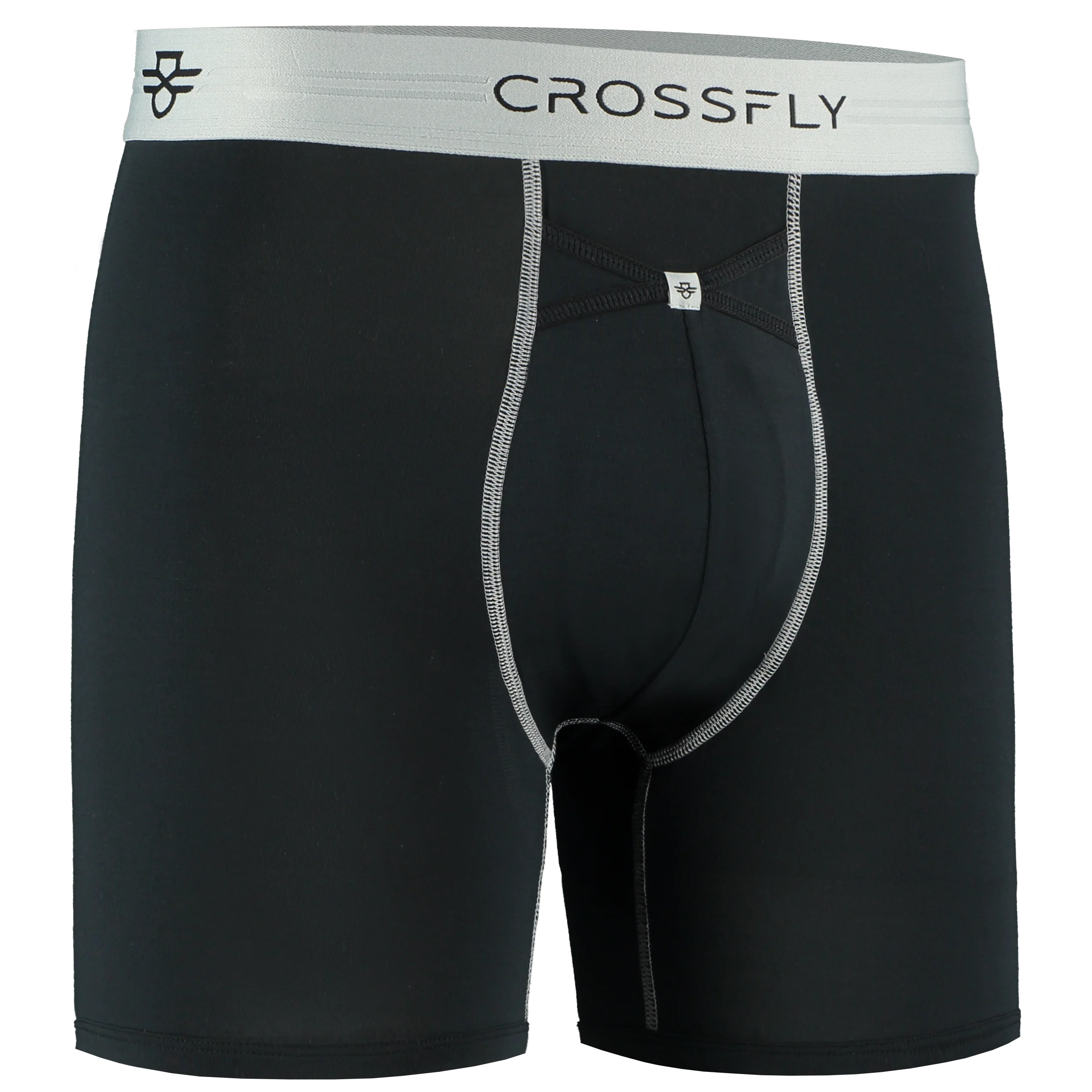 3-pack: IKON X Men's 6" Boxers - PlumGrey / Italia / BlkSilver - Image 8