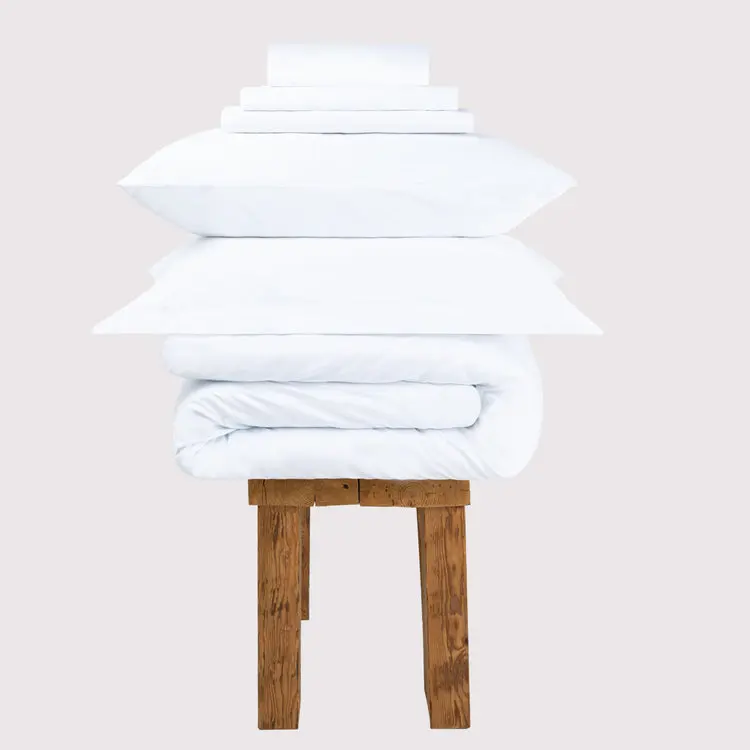800 Thread Count Egyptian Cotton Grand Splendour LUXE White Bedding Set - Image 4