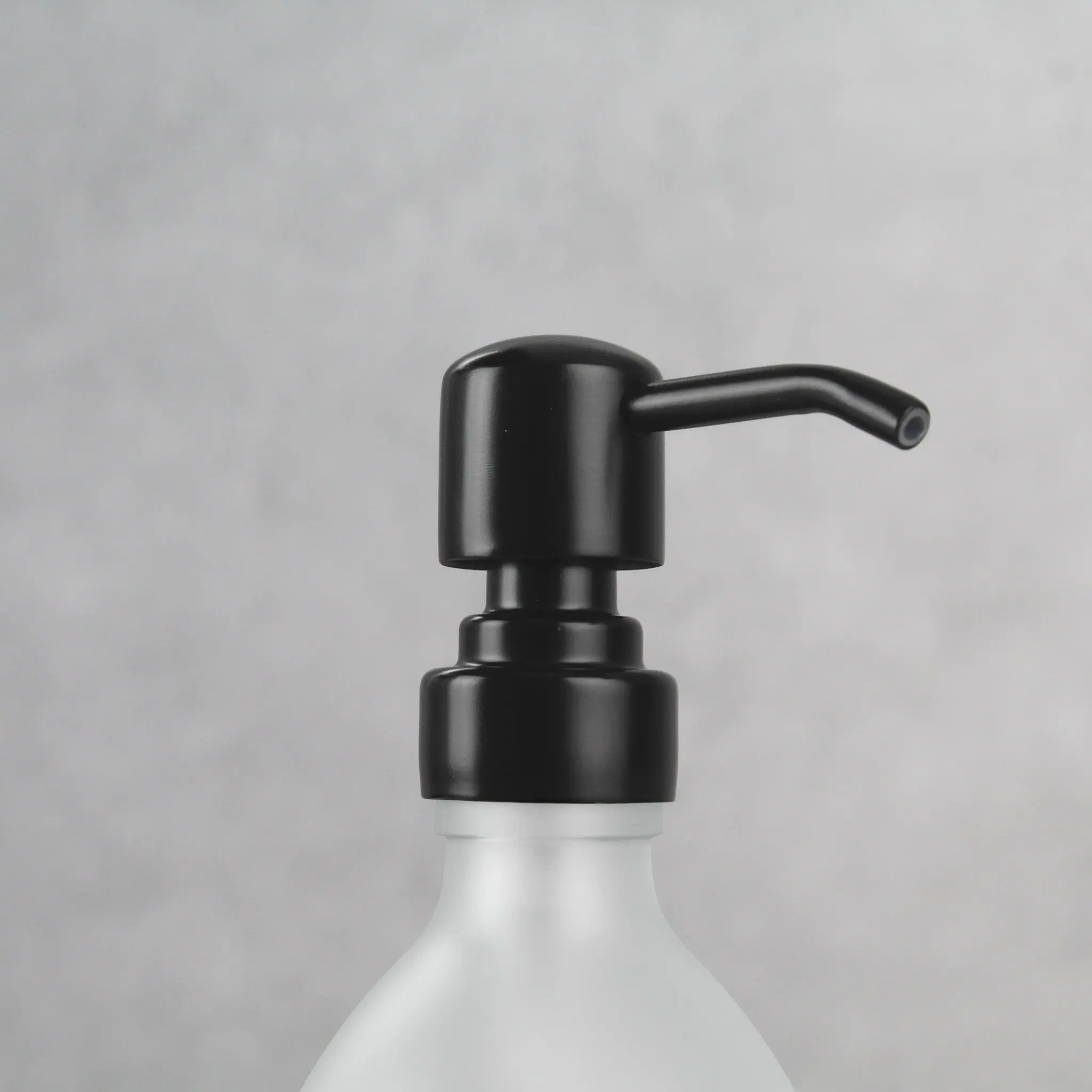 Acacia Tray & Frosted White Glass Dispenser Double Set - Image 7