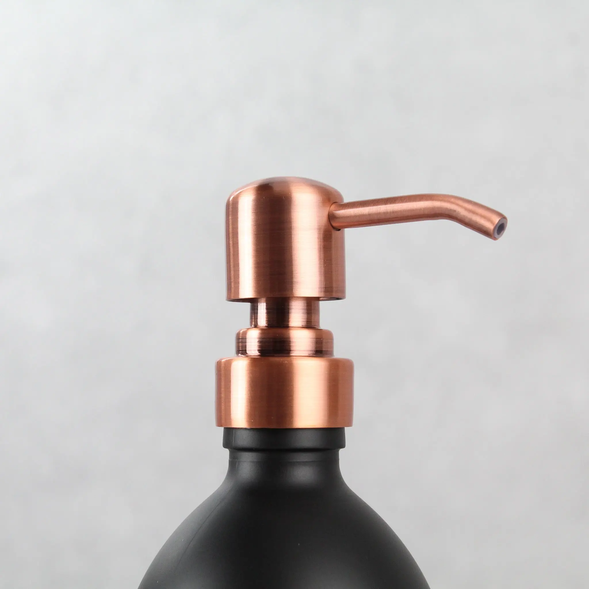 Acacia Tray & Matte Black Glass Dispenser Double Set - Image 9