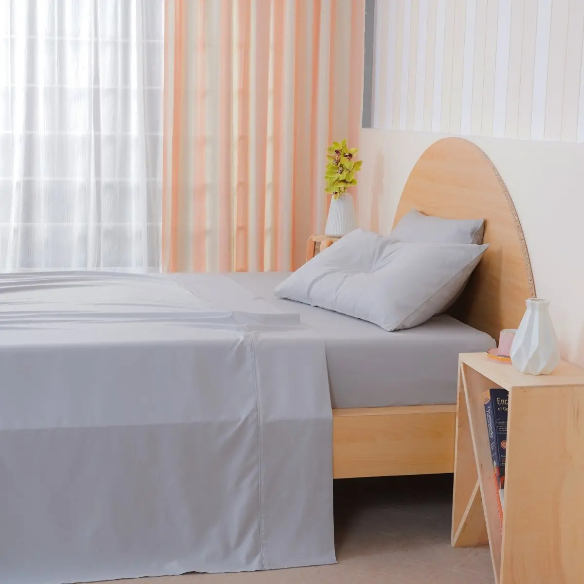 Dove Grey Ackly Bamboo Bedding - Image 6