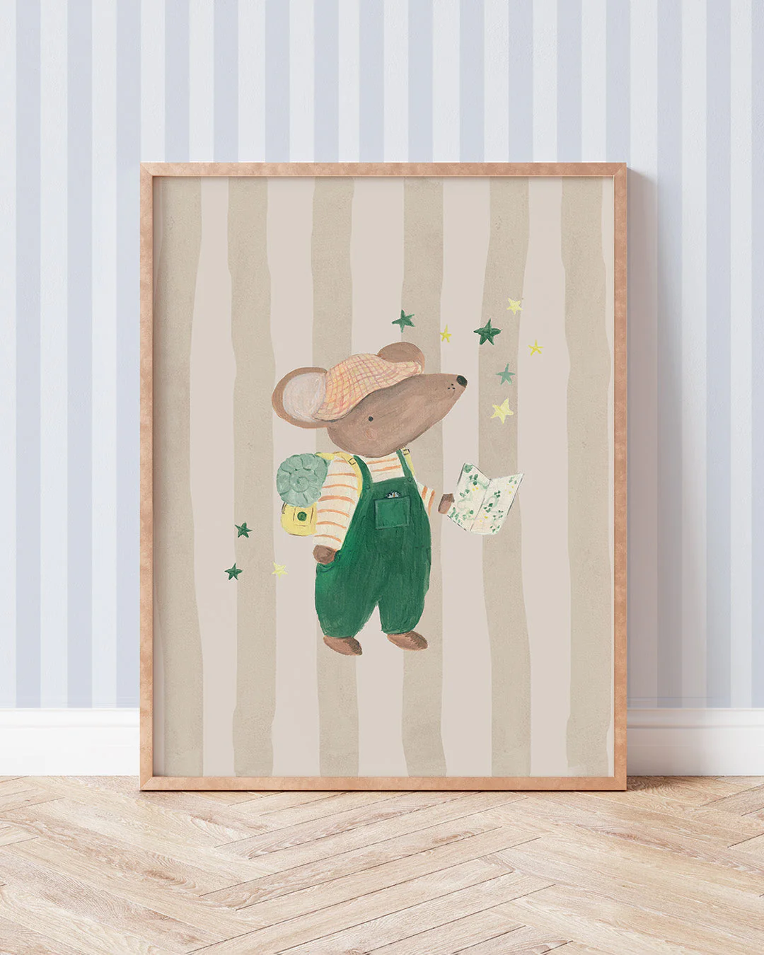 Adventure Awaits - Mouse Art Print - Image 2