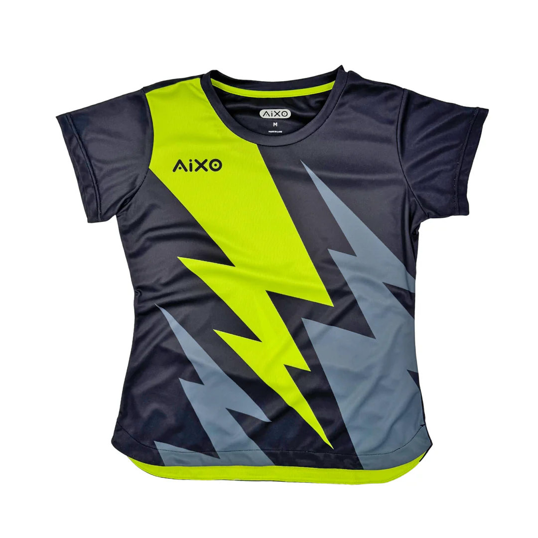Aixo Bolt 3 Womens T Shirt - Black - Image 2