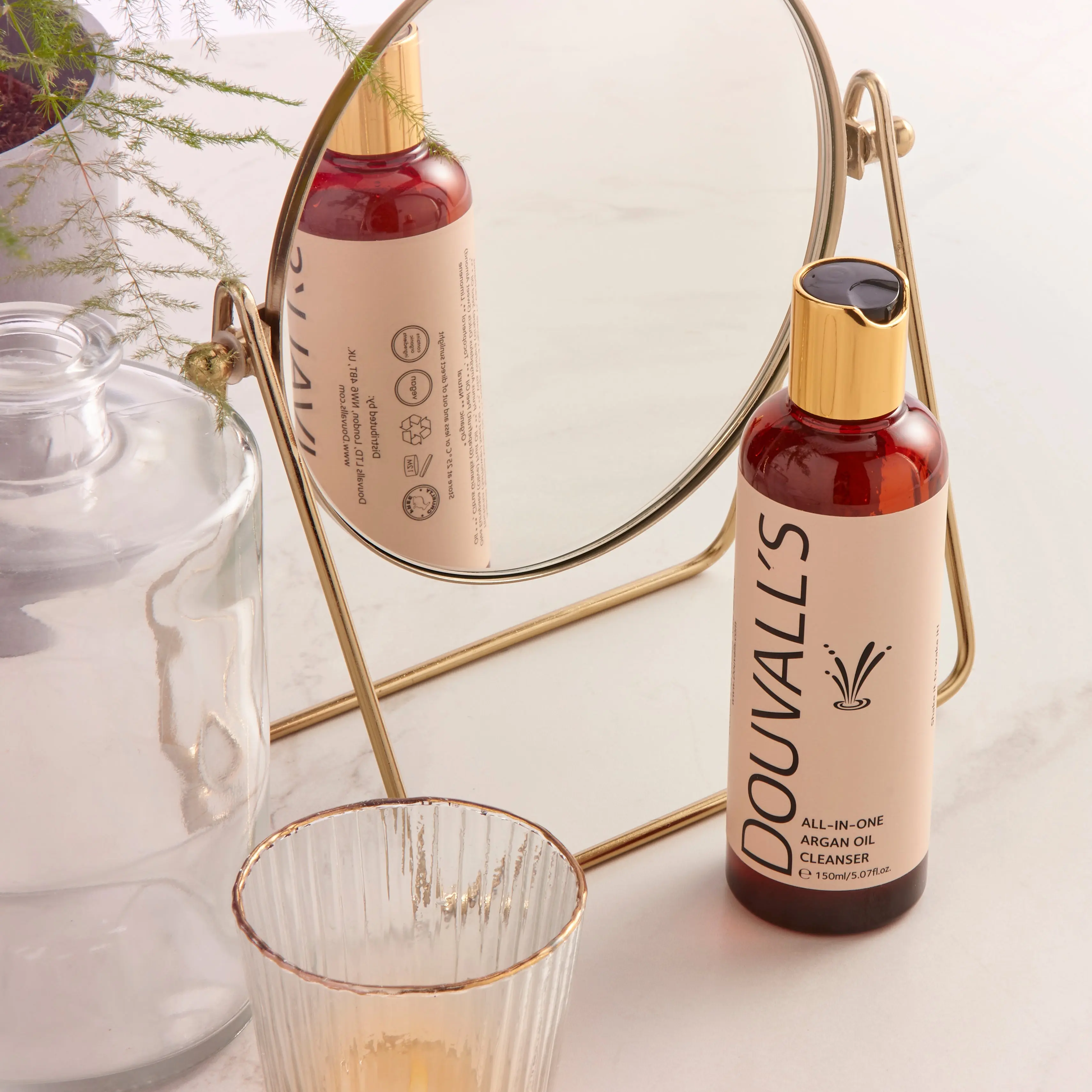 All-in-One Organic Argan Oil Cleanser 150ml | Deep Cleansing and makeup removing - Image 4