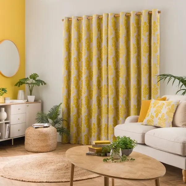 Annika Cut Velvet Eyelet Curtains - Image 10