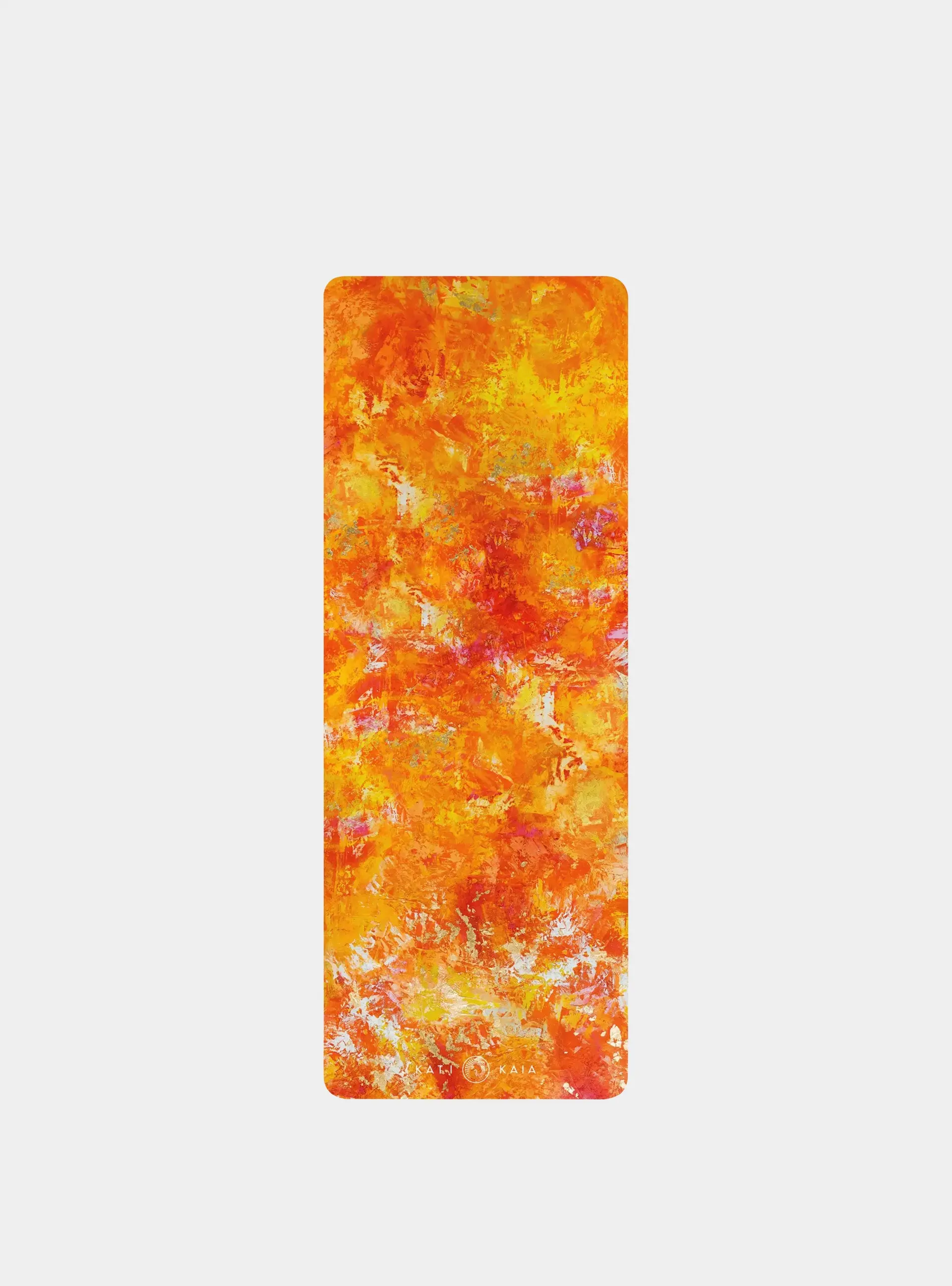 Aurelia Orange Travel Yoga Mat
