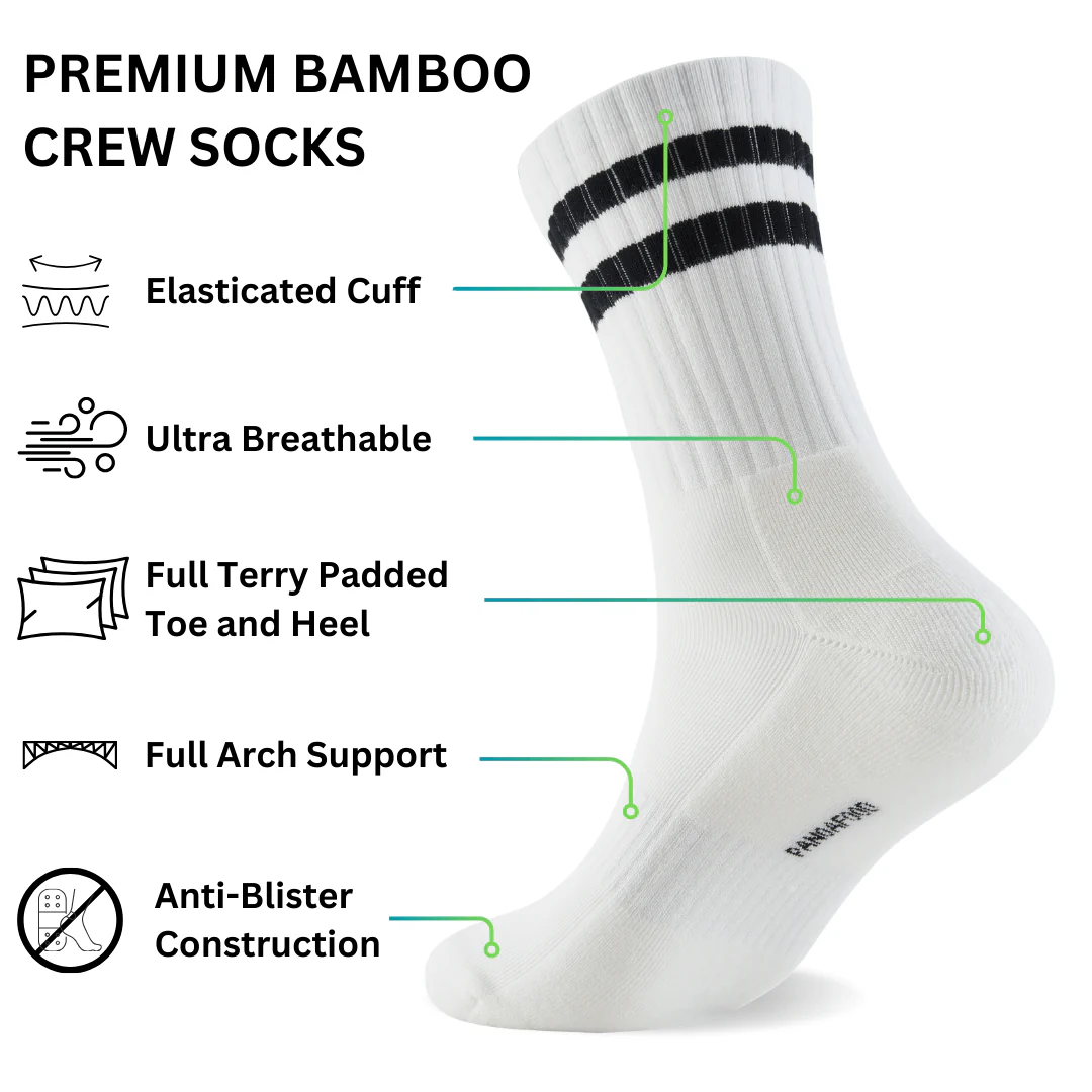 Bamboo Crew Socks - Image 16
