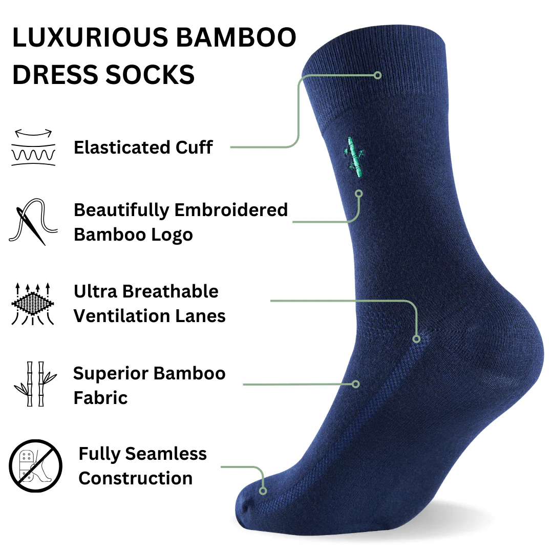 Bamboo Dress Socks - Image 4