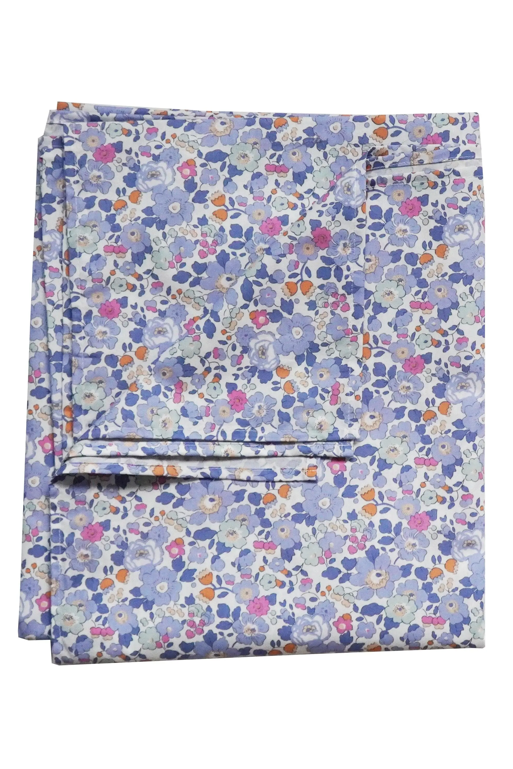 Betsy Lavender Blue Liberty Flat Top Sheet - Image 3