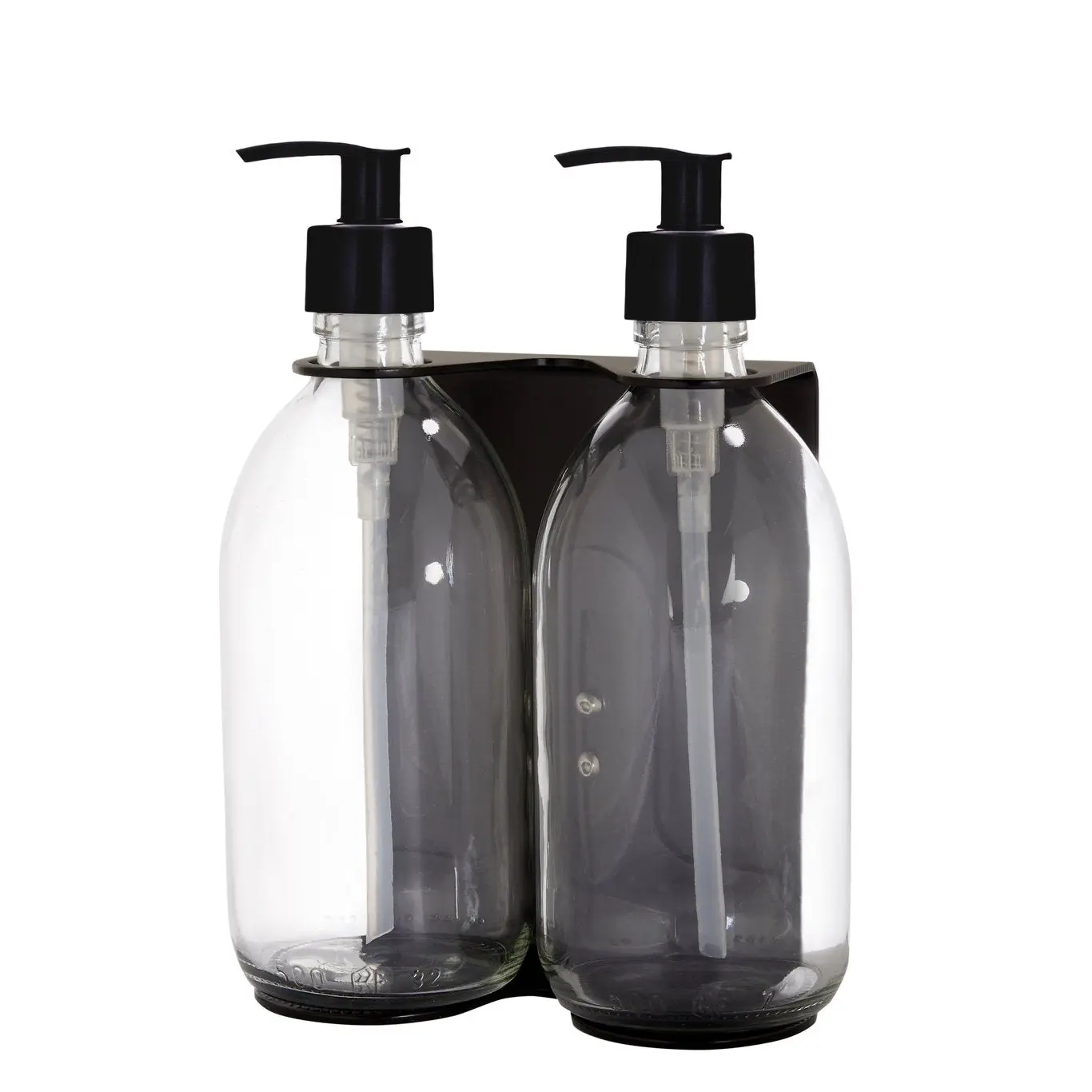 Black Double Wall Mounted Soap Dispensers - Image 10