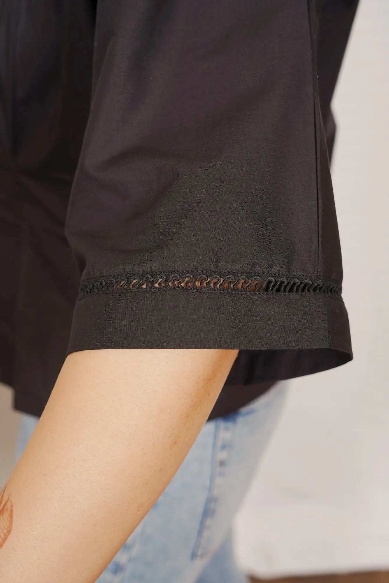 Black Pleated Top - Image 7