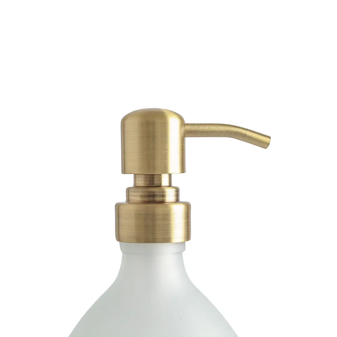 Black Wall Bracket & Frosted White Glass Dispenser Set - Image 16
