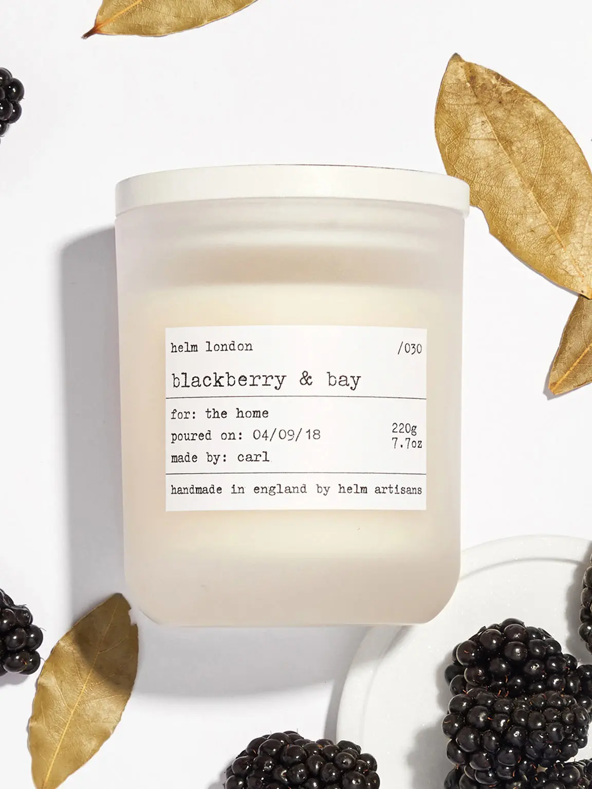 Blackberry & Bay Luxury Candle