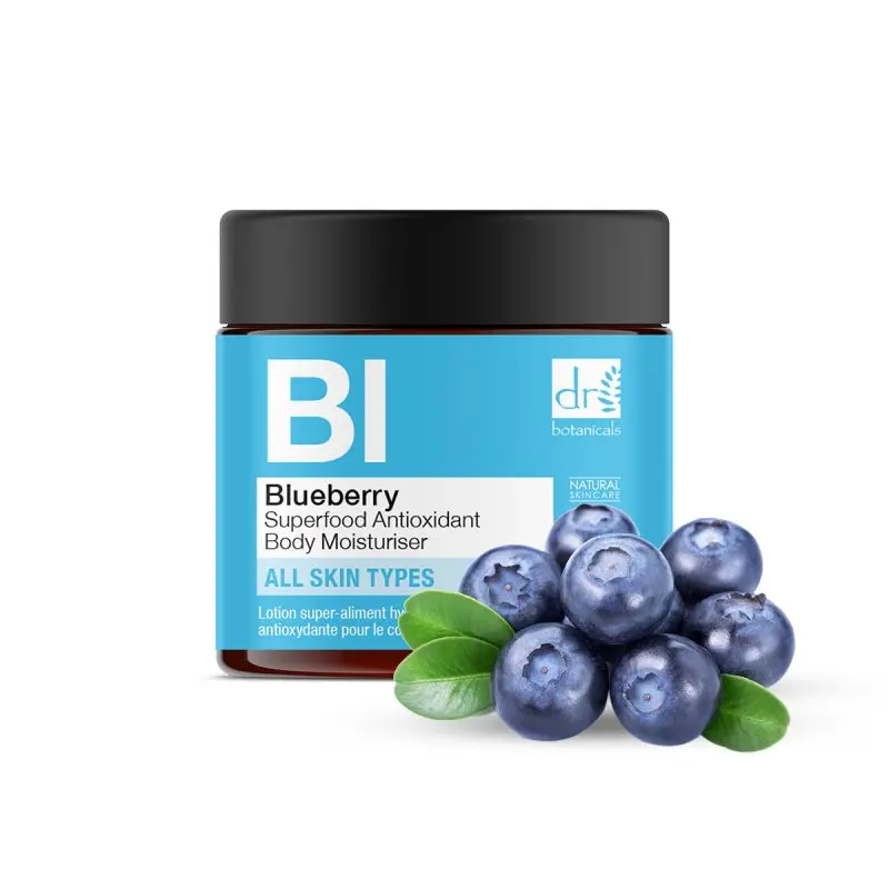 Blueberry Superfood Antioxidant Body Moisturiser 60ml - Image 8