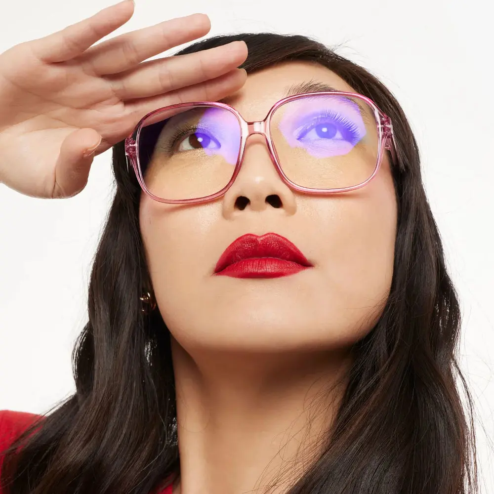Blush Pascal Glossy Glasses - Image 2