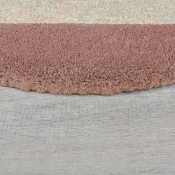 Ashley Blue Scallop Wool Rug - Image 9