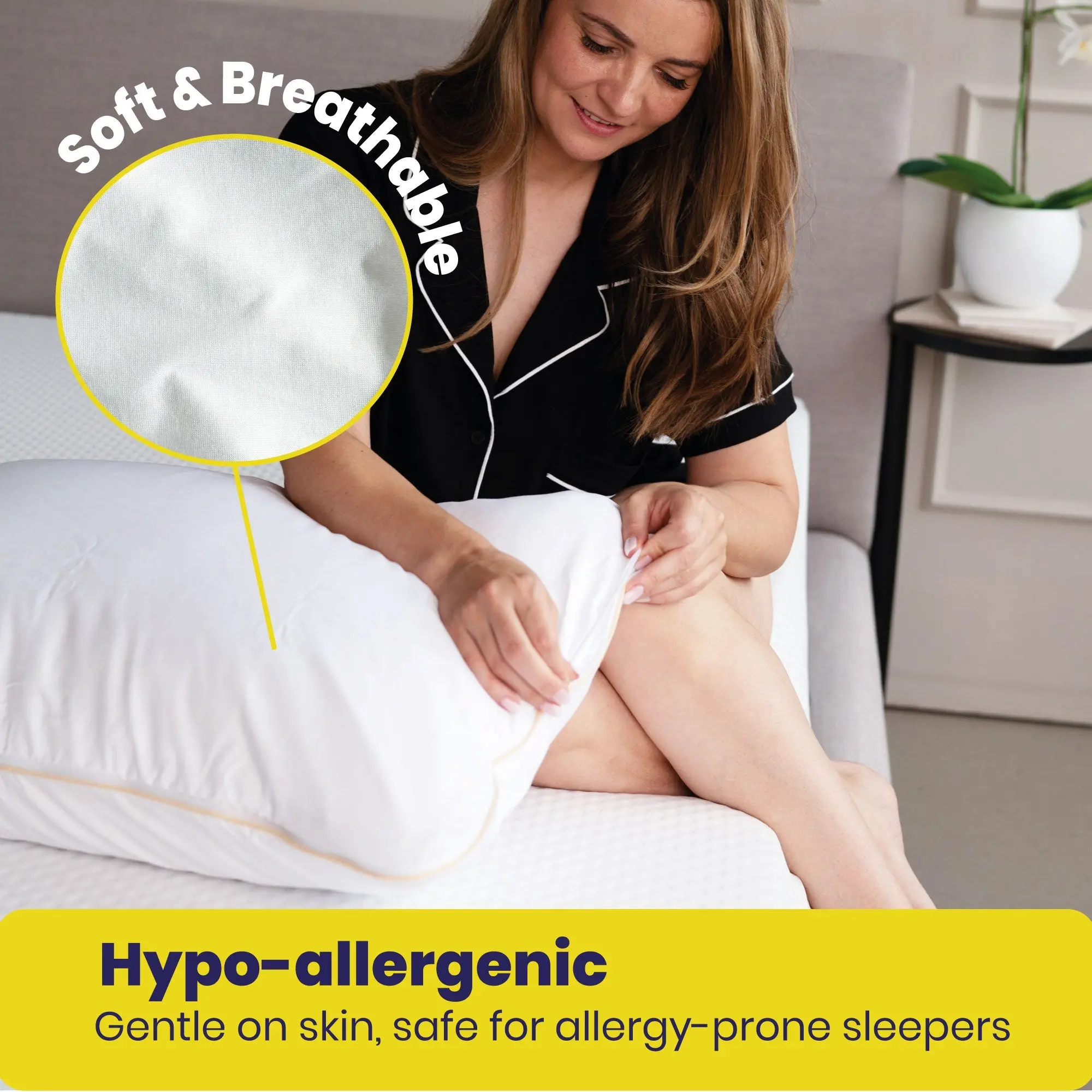 Brightr® Premium Tencel Waterproof Pillow Protector - Image 2