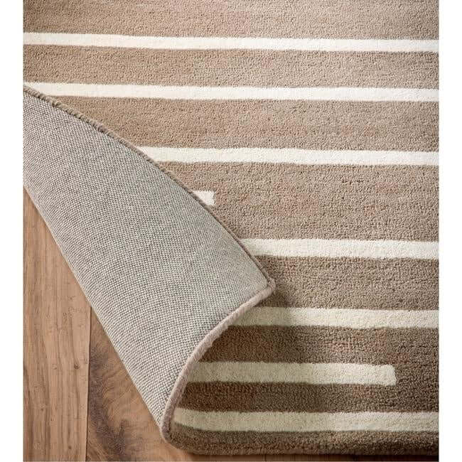 Broken Stripe Wool Rug - Image 3