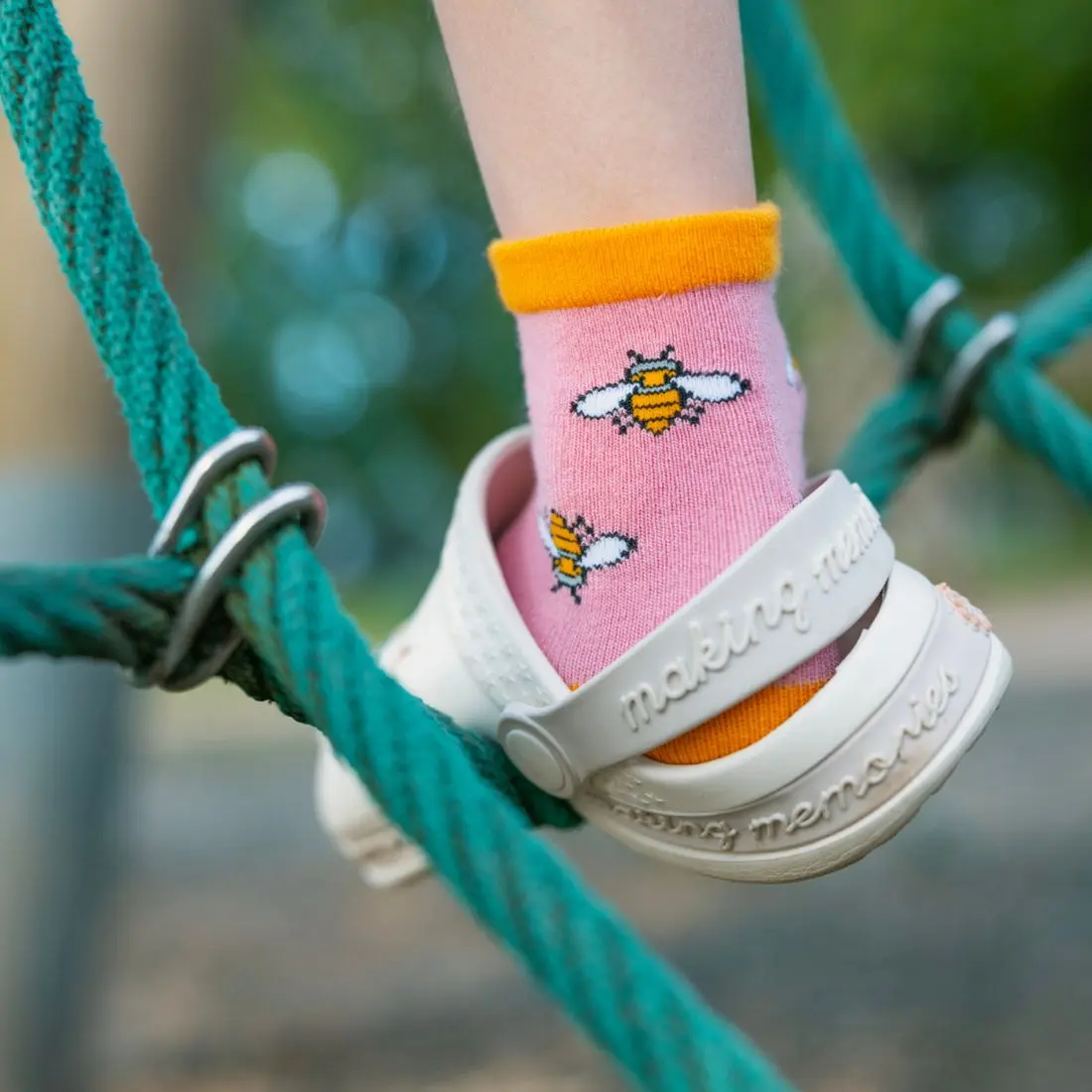 Bumblebee Matching Bamboo Socks (Adult & Child) - Image 6