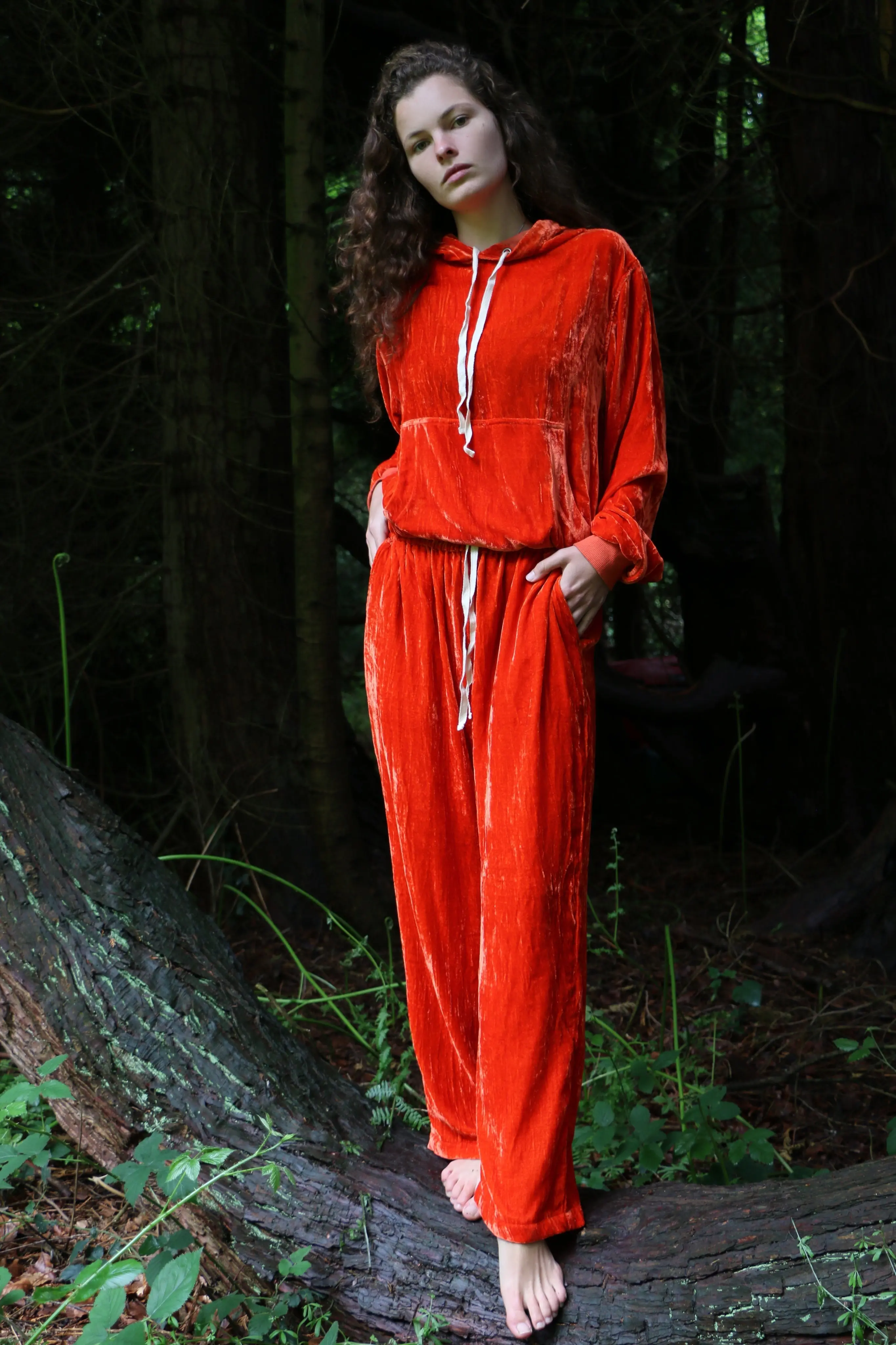 Can Posh (Orange) Unisex Pyjama Trouser / Pyjama Trouser Set - Image 2