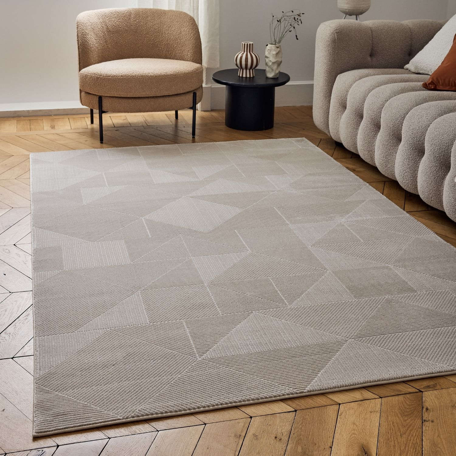 Carmel Beige Rug Abstract | 6000 - Image 8