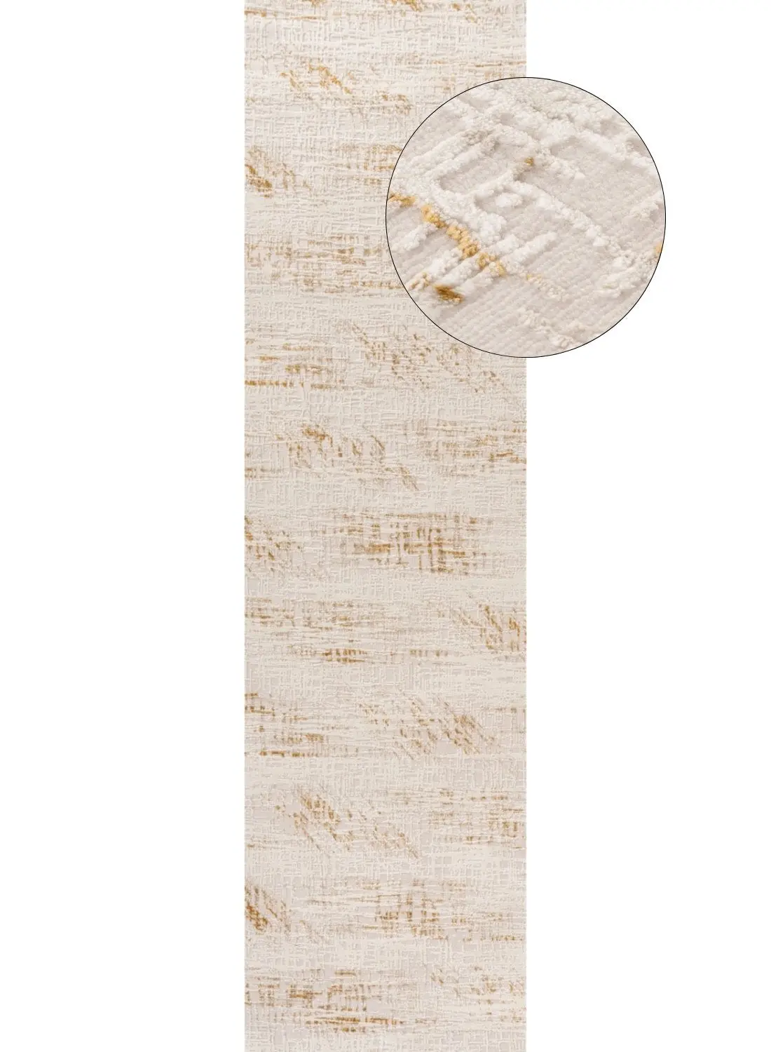 Carmel Cream-Gold Abstract Rug | 6030 - Image 10