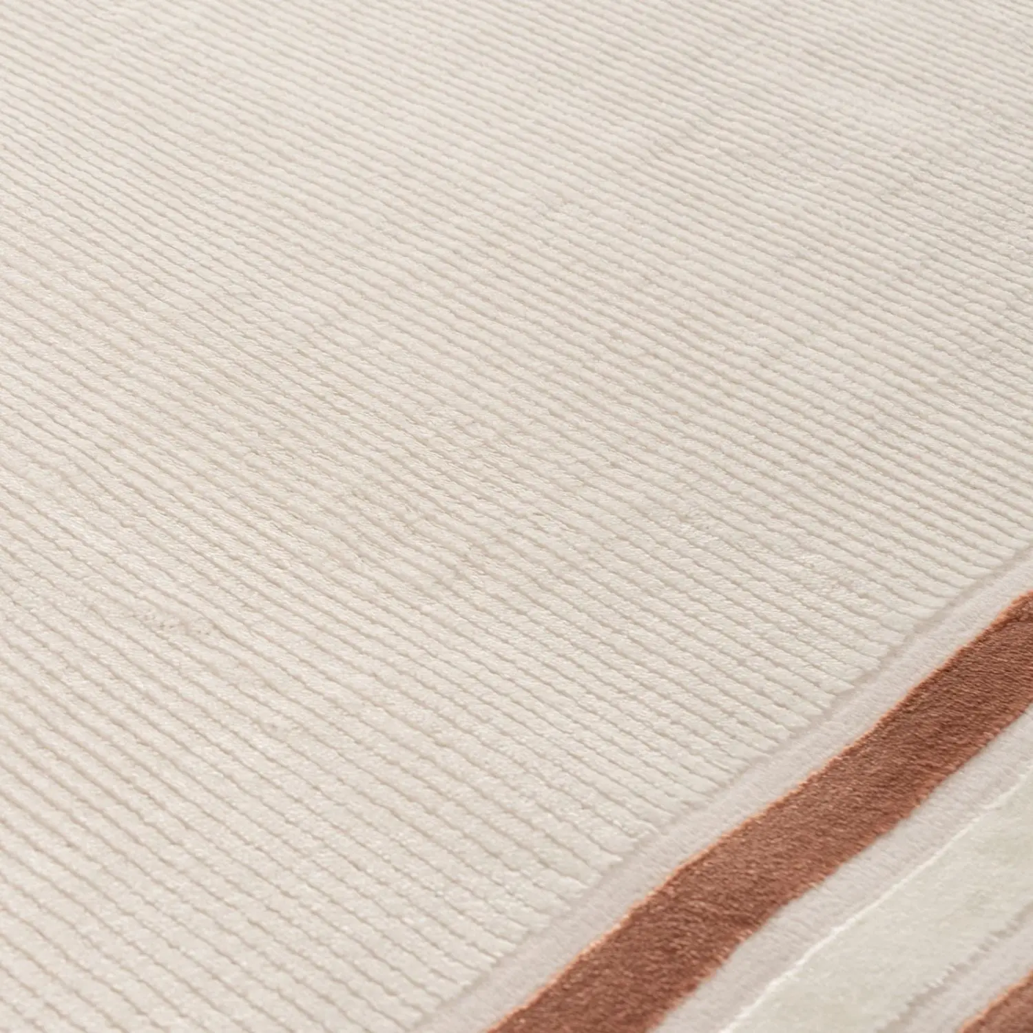 Carmel Cream-Terra Bordered Rug | 6060 - Image 2