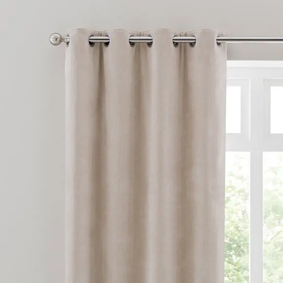 Chenille Ultra Blackout Eyelet Curtains