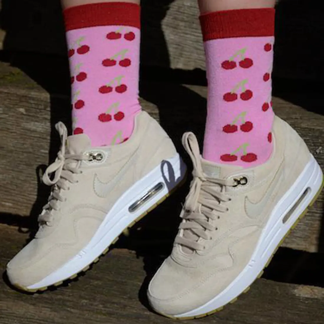 Cherry Bamboo Socks - Image 3