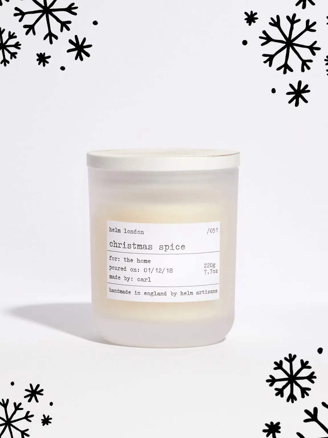 Christmas Spice Luxury Candle - Limited Edition