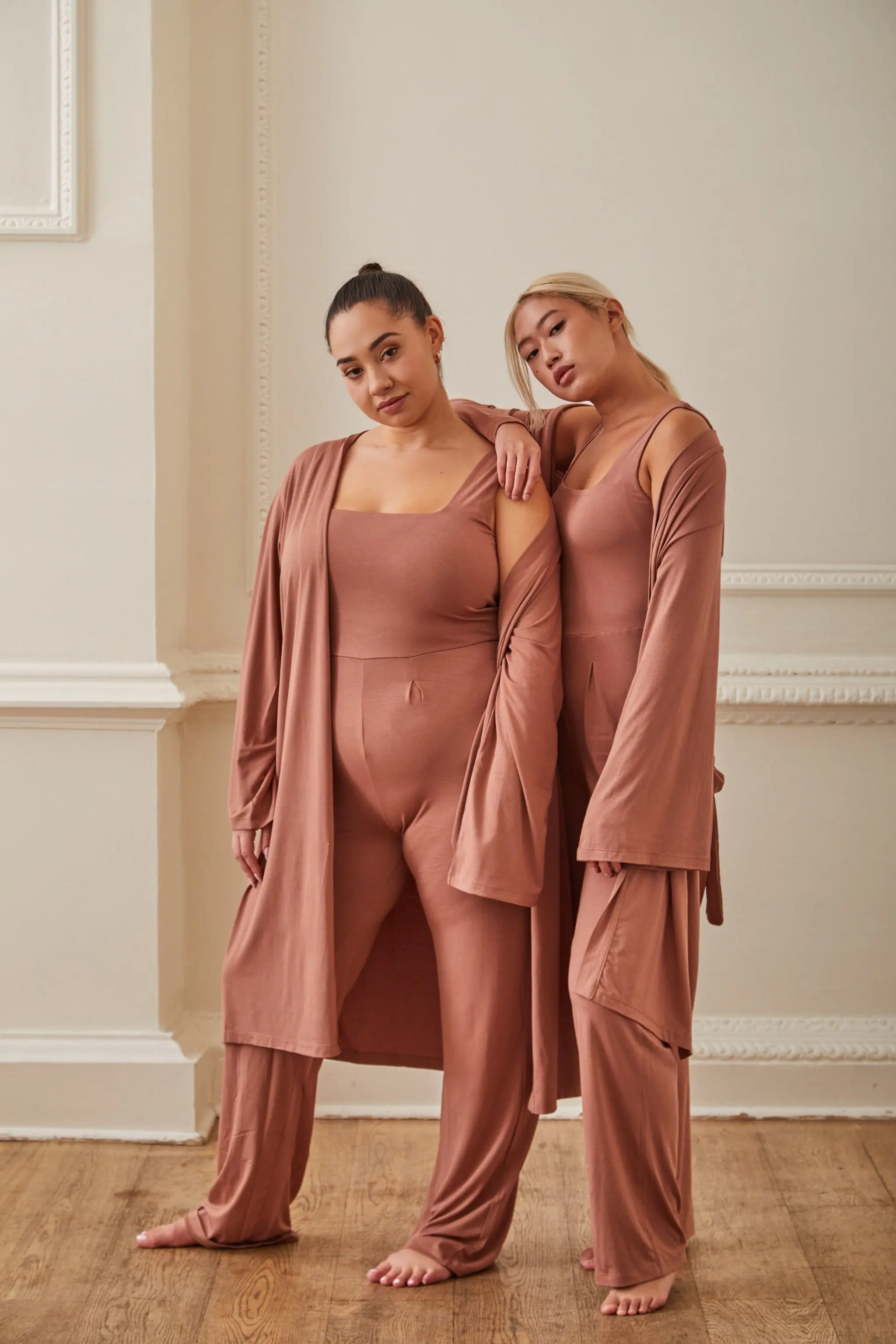 Ciara Organic Cotton Jumpsuit - Cappuccino - Image 7