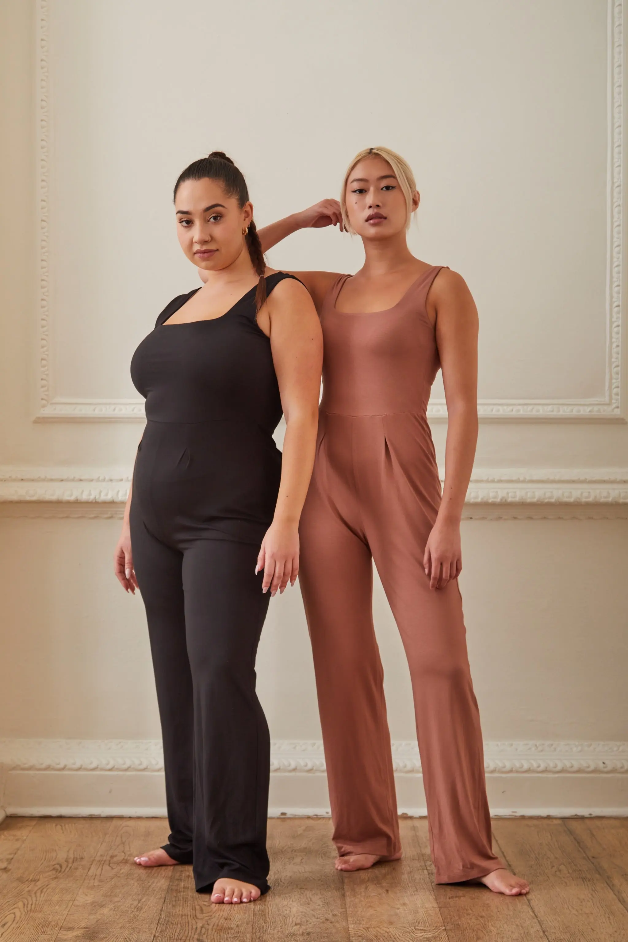Ciara Organic Cotton Jumpsuit - Cappuccino - Image 8