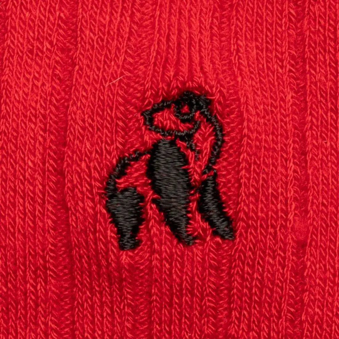 Classic Red Bamboo Socks (Comfort Cuff) - Image 5