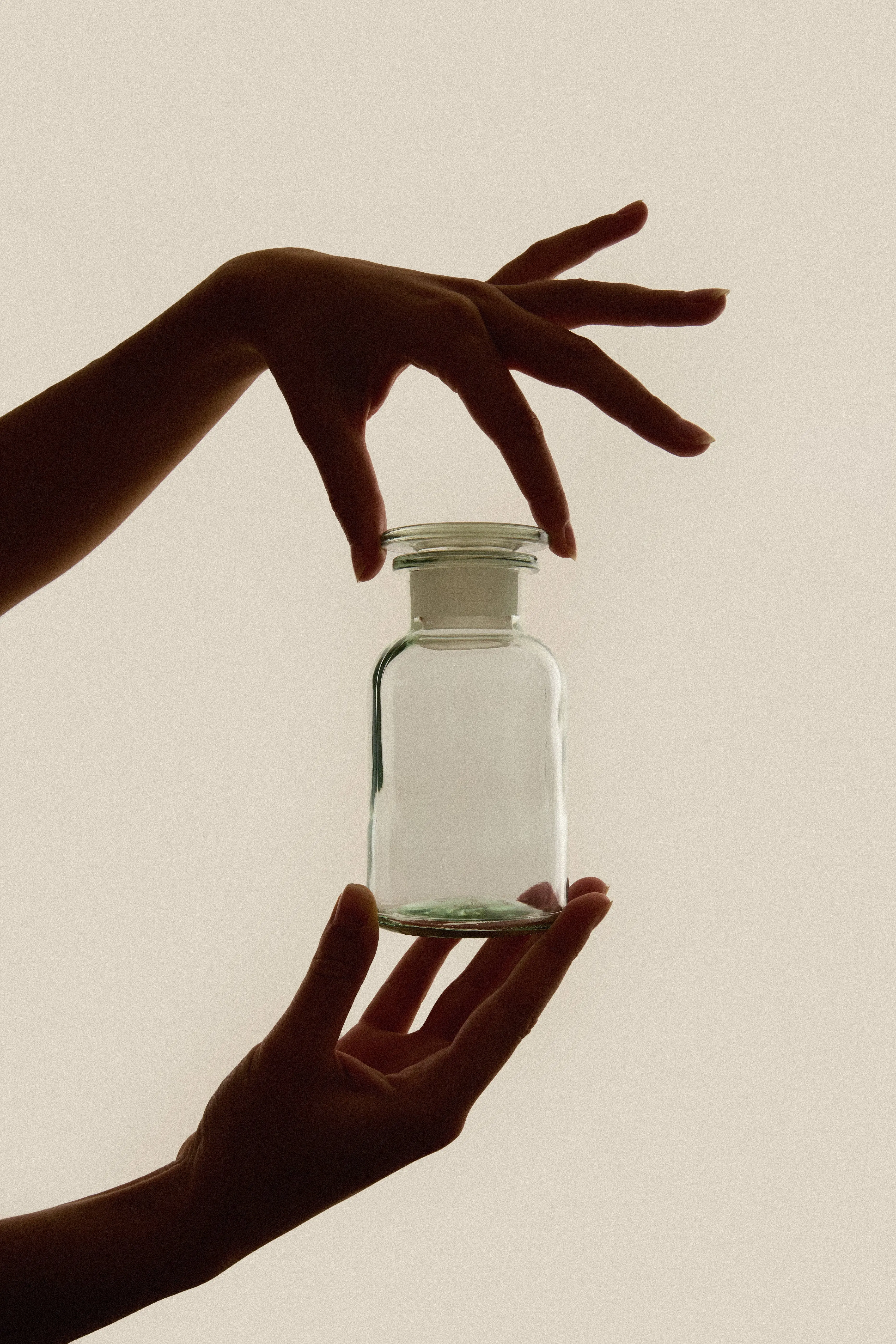 Clear Glass Apothecary Jars - Image 3