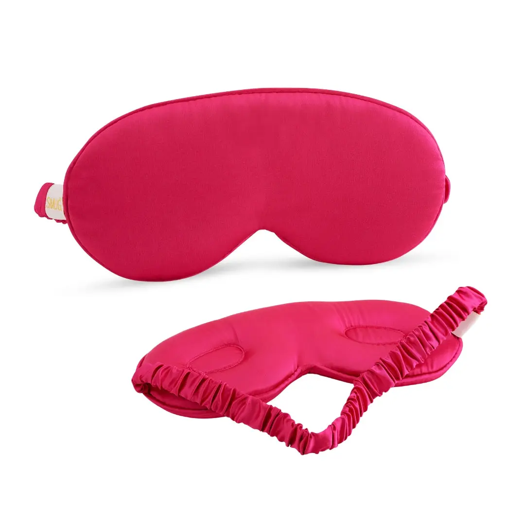 Scarlett Cloud Padded Satin Sleep Mask - Image 3