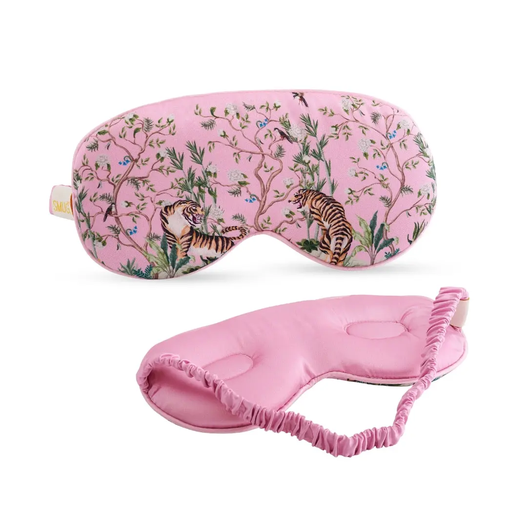 Tiger Cloud Padded Satin Sleep Mask - Image 3