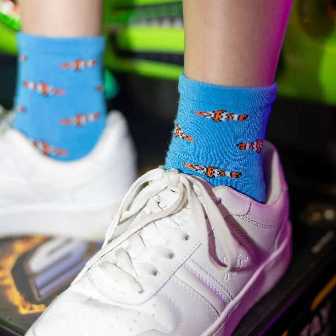 Clown Fish Matching Bamboo Socks (Adult & Child) - Image 5