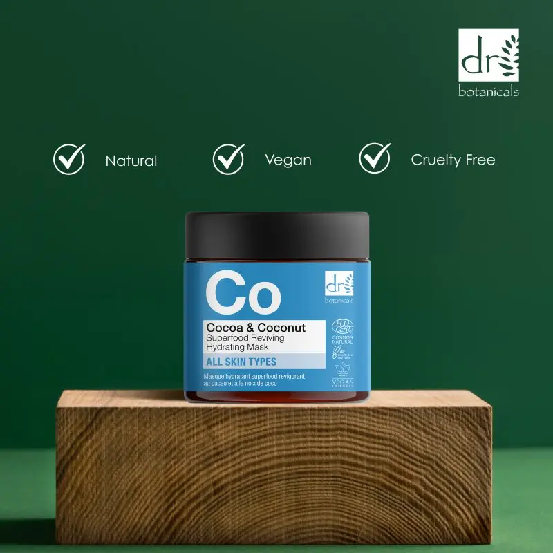 Cocoa & Coconut Superfood Reviving Hydrating Mask 60ml - Image 4