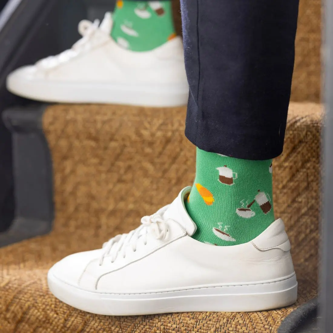 Coffee Bamboo Socks - Image 2
