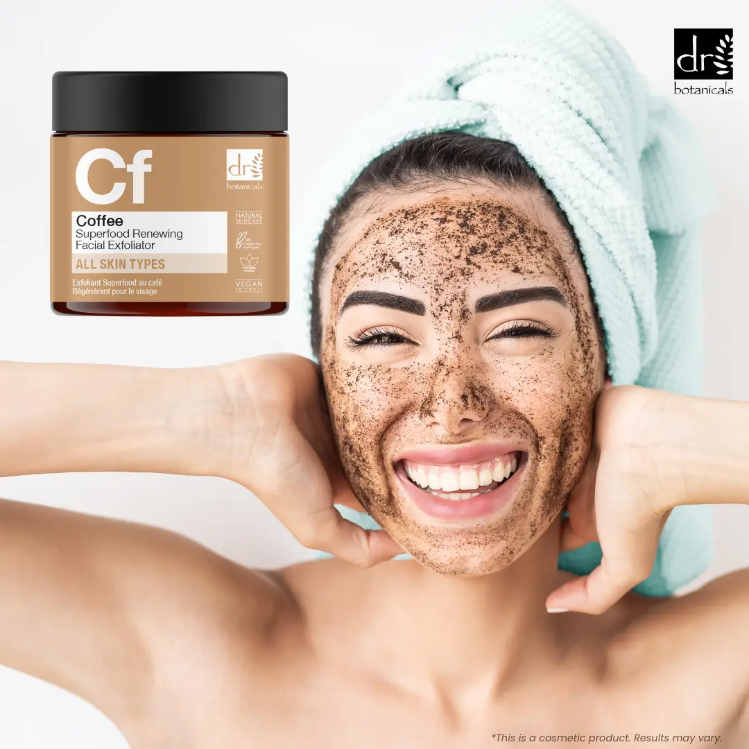 Coffee Superfood Renewing Facial Exfoliator 60ml - Image 3