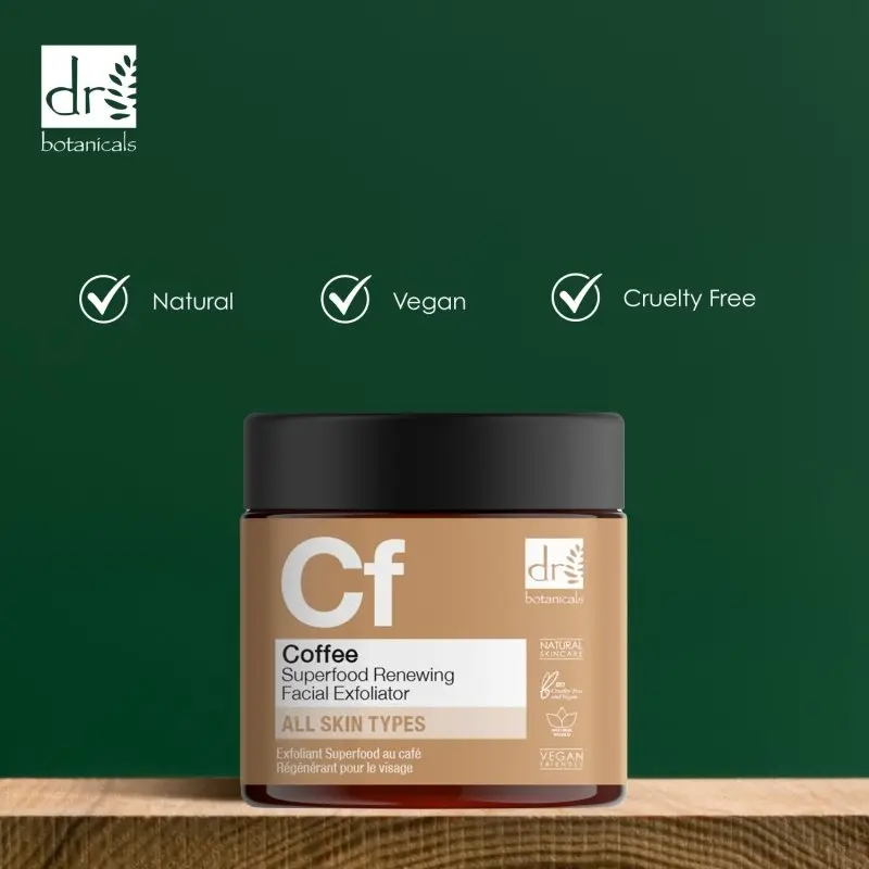 Coffee Superfood Renewing Facial Exfoliator 60ml - Image 4