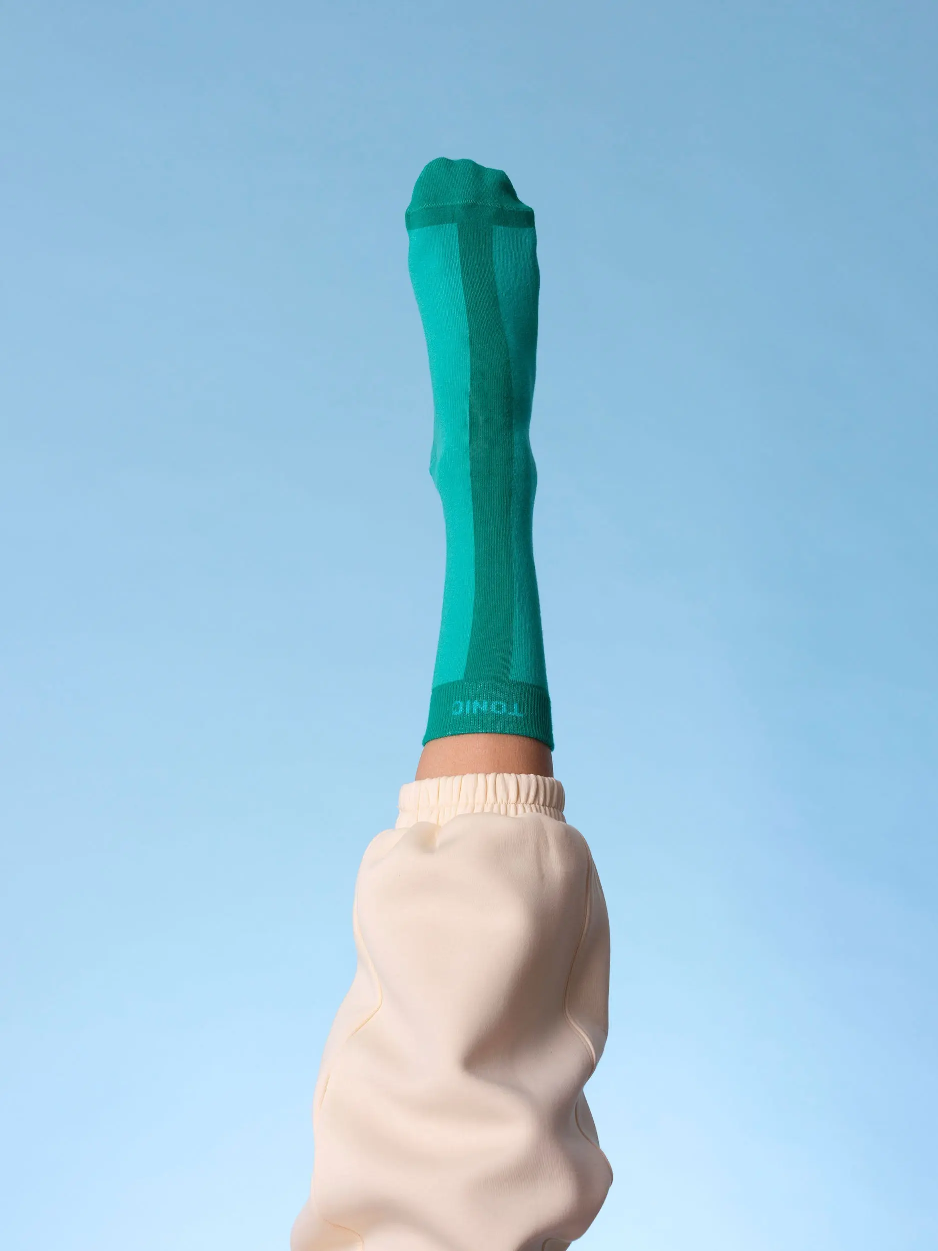 Colour Pop Hospital Socks Teal Green - Image 5