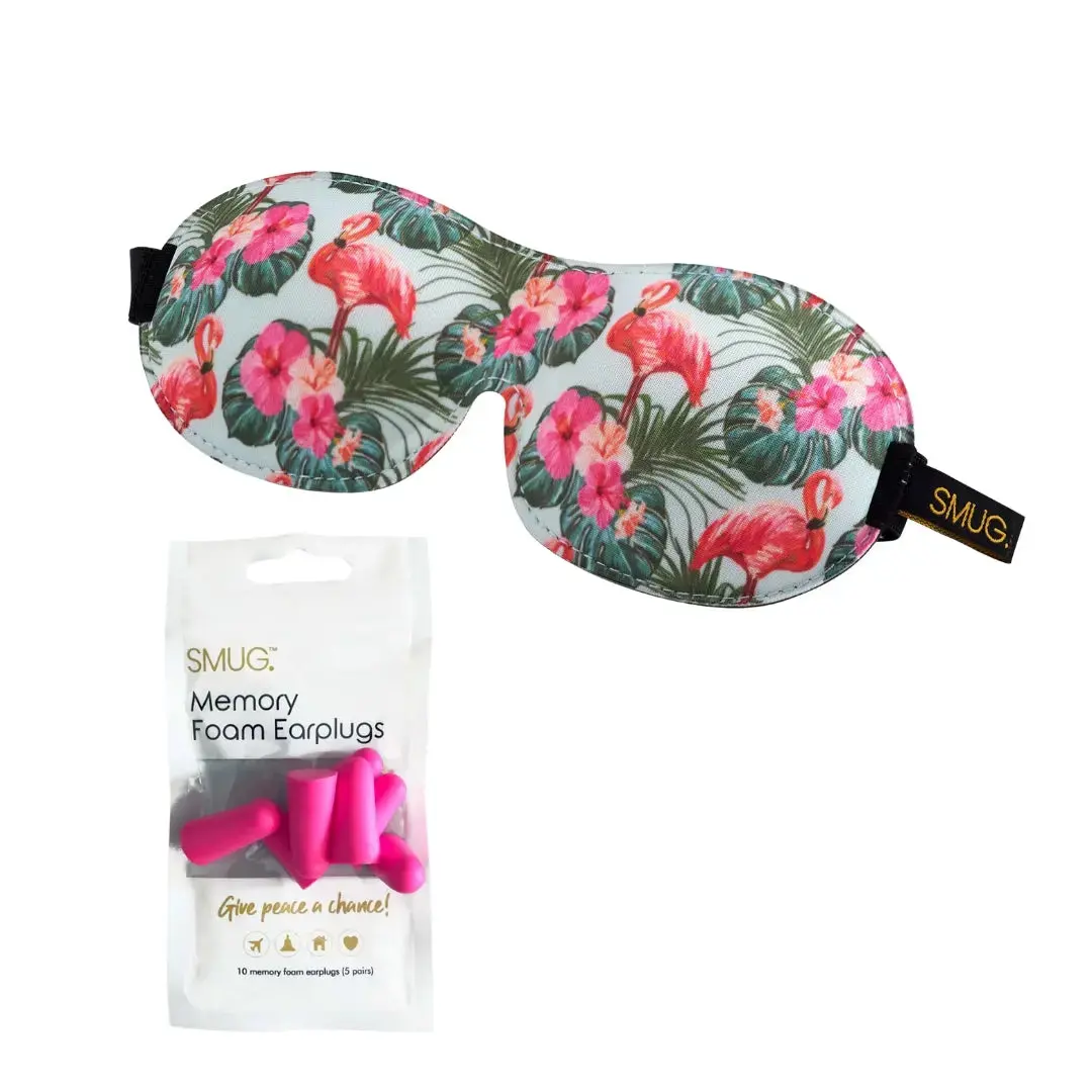 Flamingo Contoured 3D Blackout Sleep Mask - Image 6