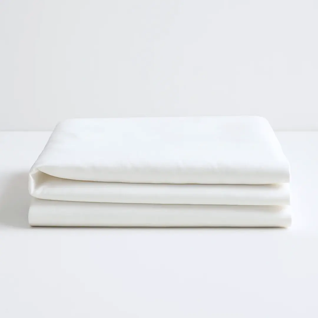 Cool & Comfy Silk Flat Sheet (Eucalyptus)