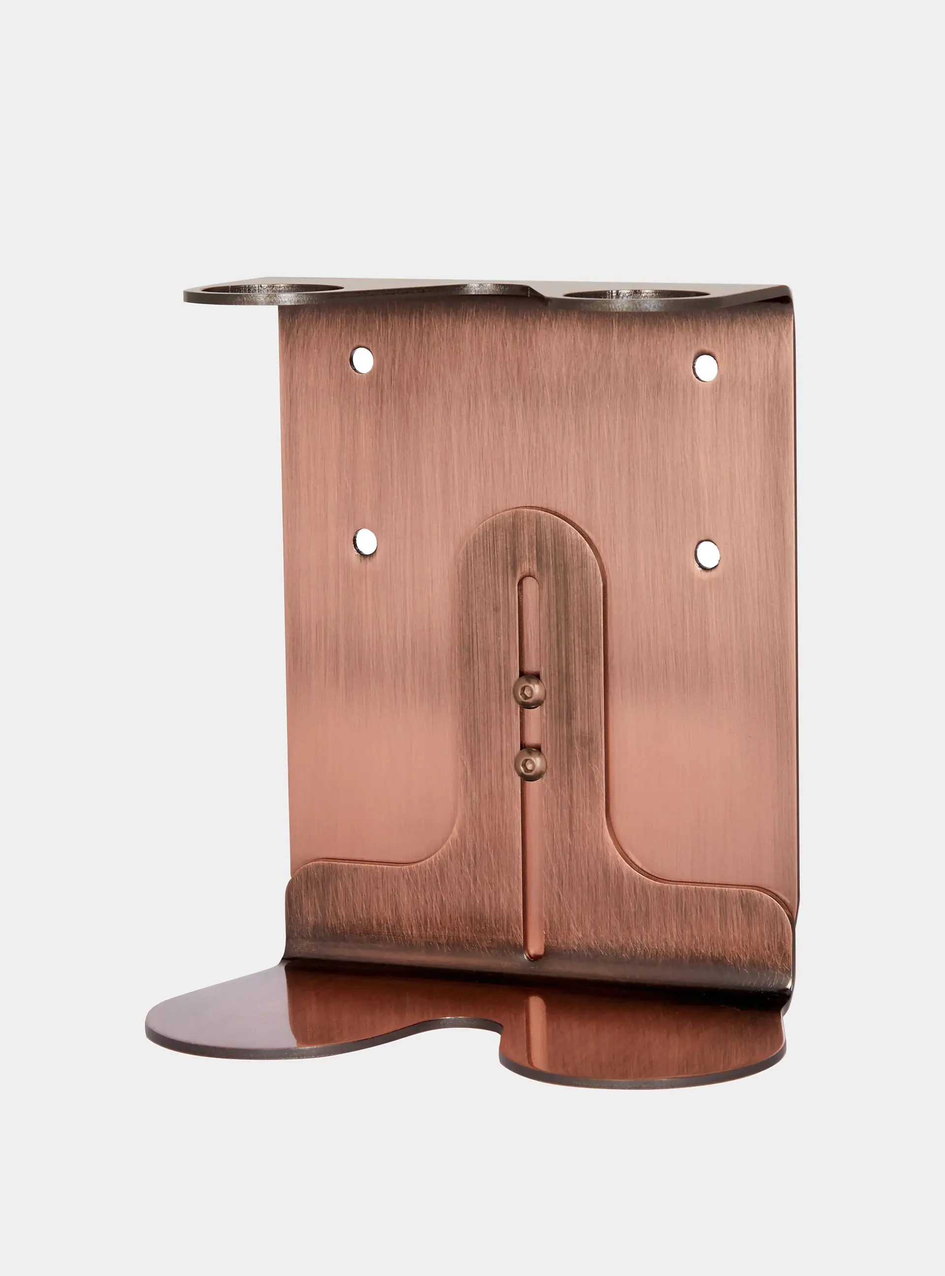 Copper Double Wall Mounted Soap Dispenser