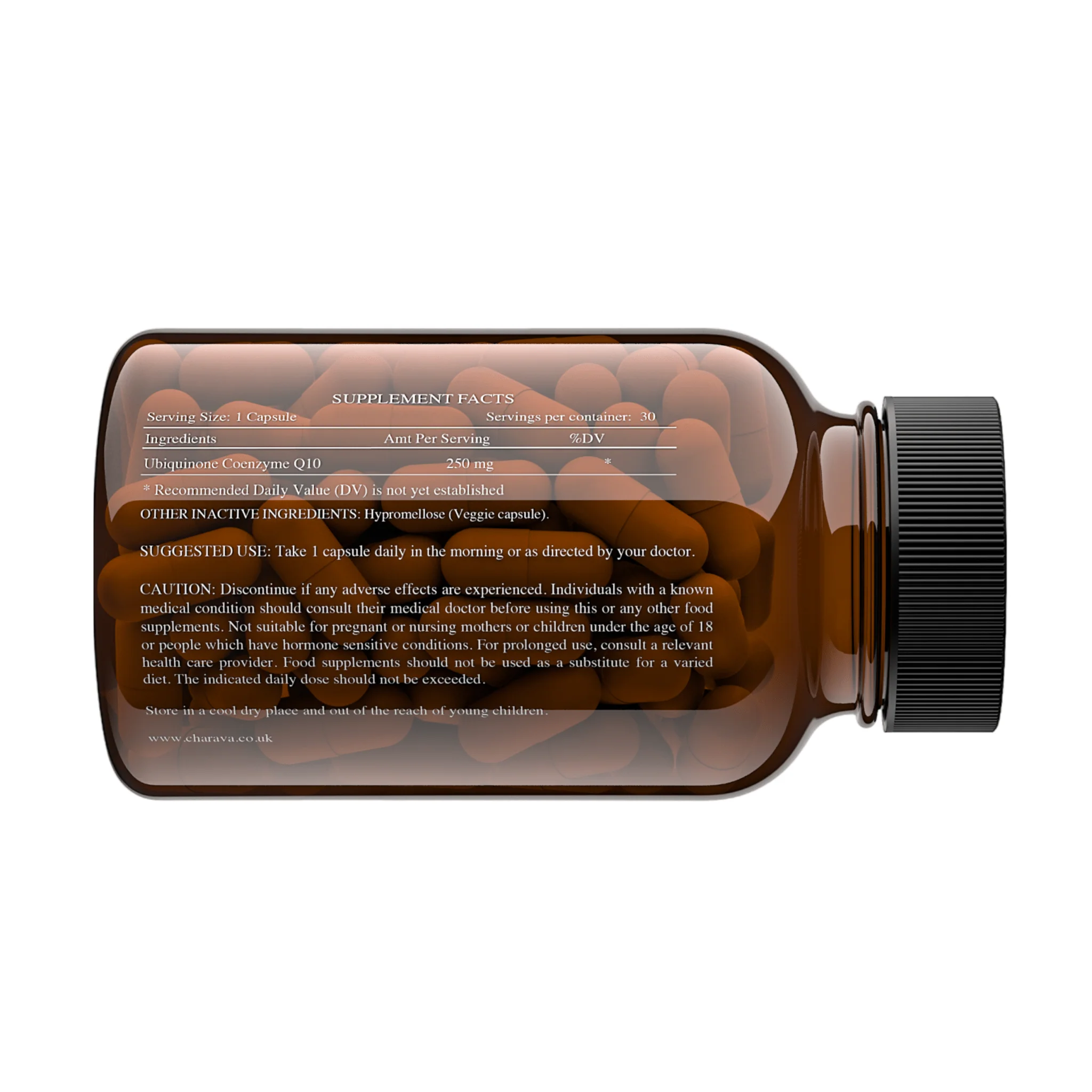 CoQ10 - Ubiquinone Coenzyme Q10 250mg - Image 13