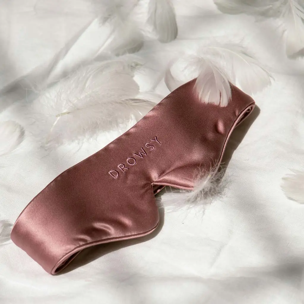Damask Rose Featherweight Silk Sleep Mask - Image 2