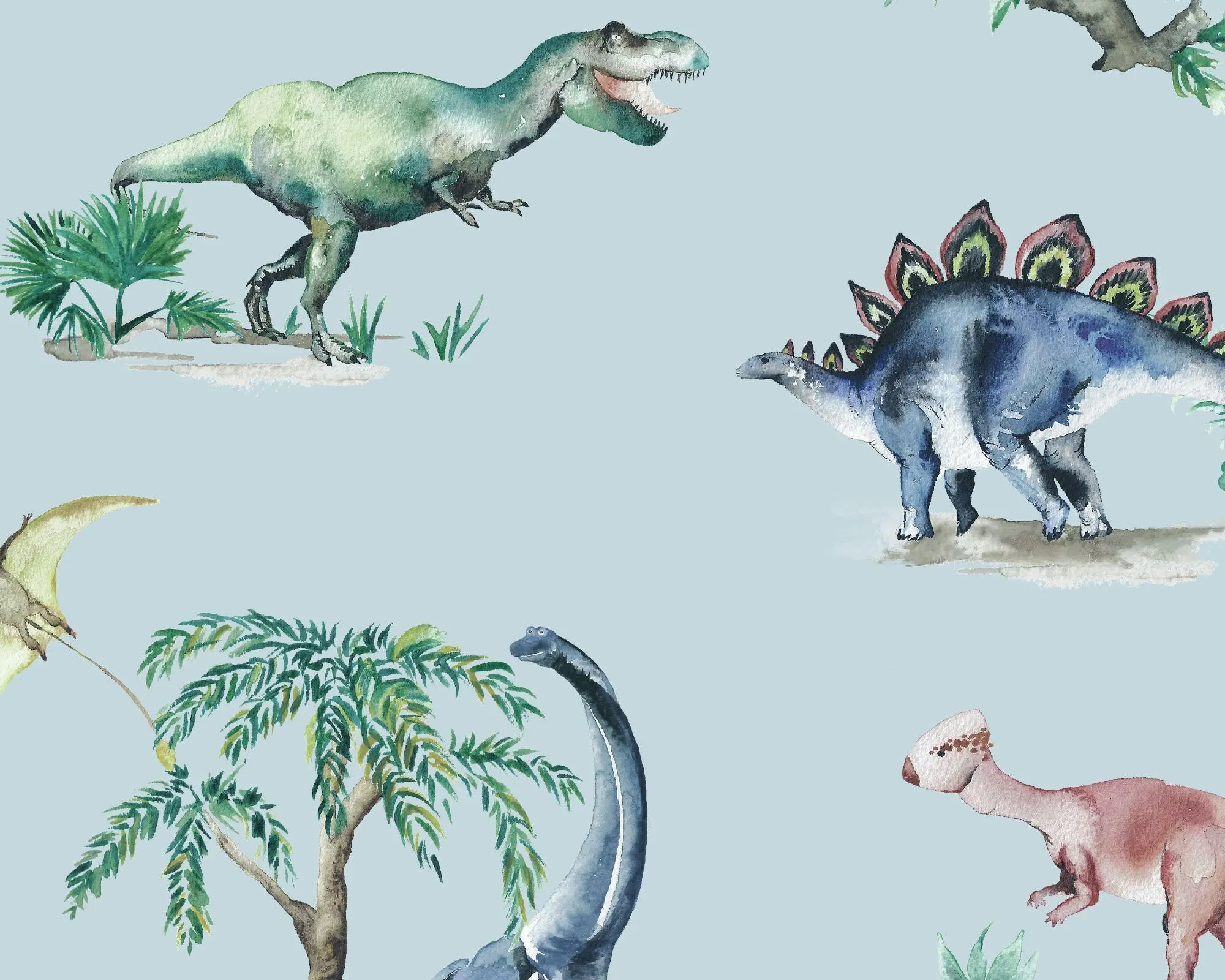 Dinosaurs Children's Wallpaper - Image 8