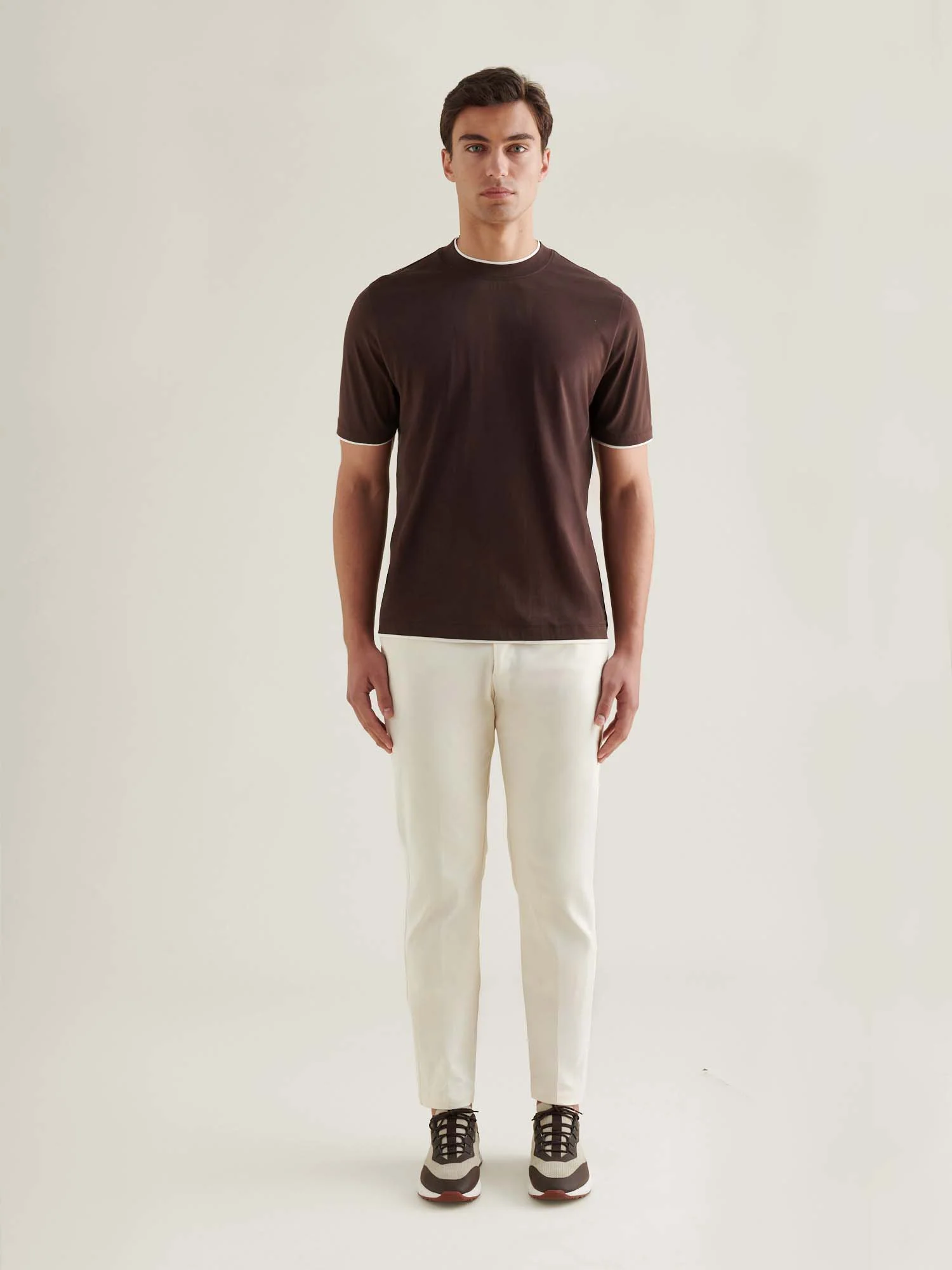 Java Mens Double Layer Mercerised Cotton T-Shirt - Image 3