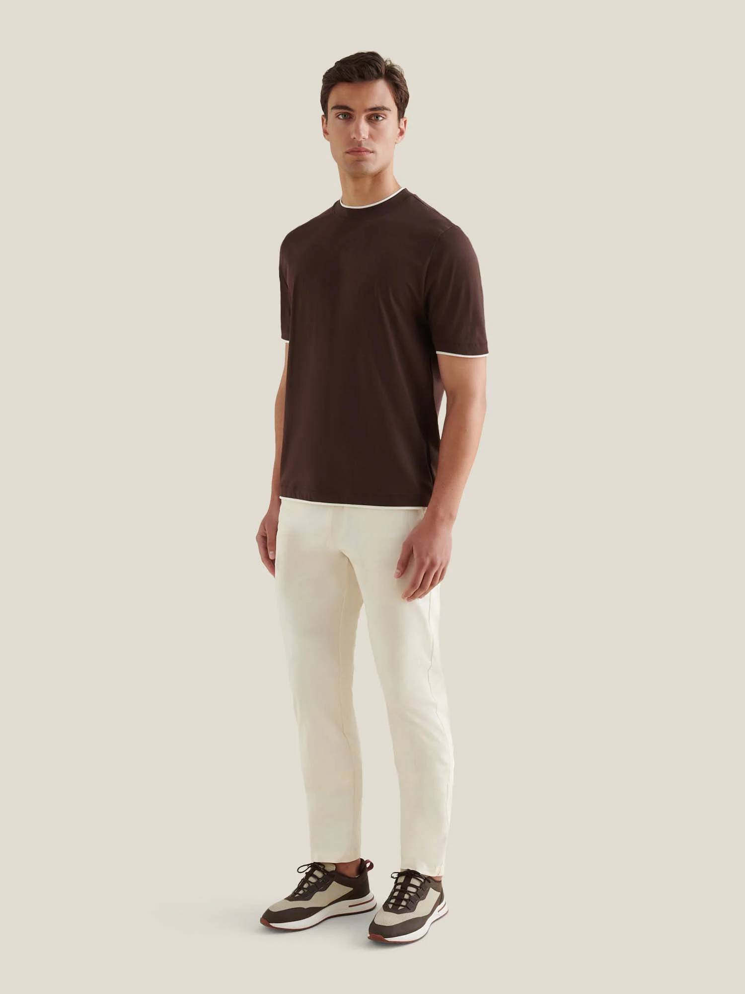 Java Mens Double Layer Mercerised Cotton T-Shirt - Image 4
